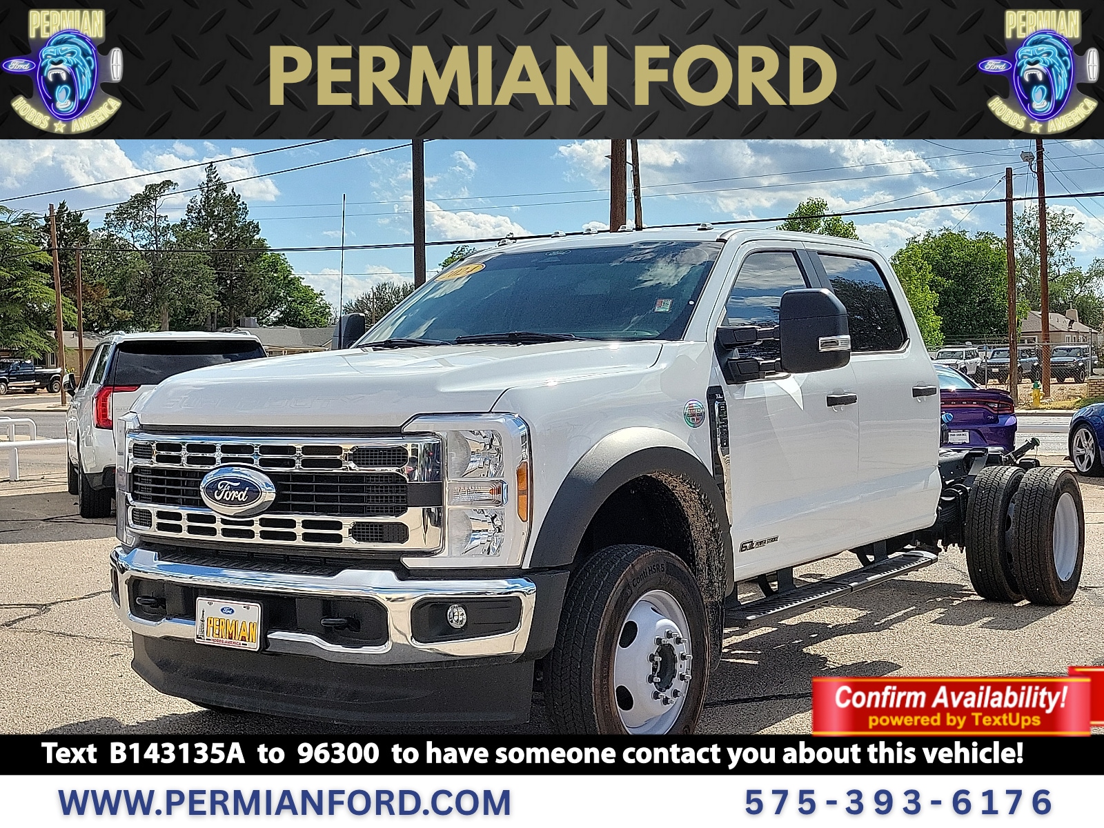 2024 Ford F-550 Chassis Truck Crew Cab 
