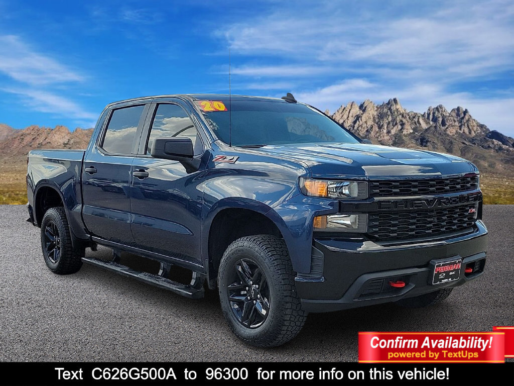 Used 2020 Chevrolet Silverado 1500 Custom Trail Boss Truck