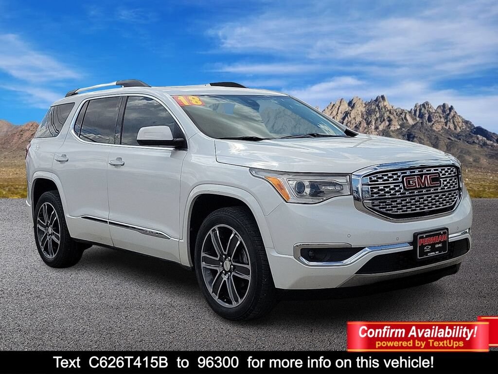 Used 2018 GMC Acadia Denali SUV