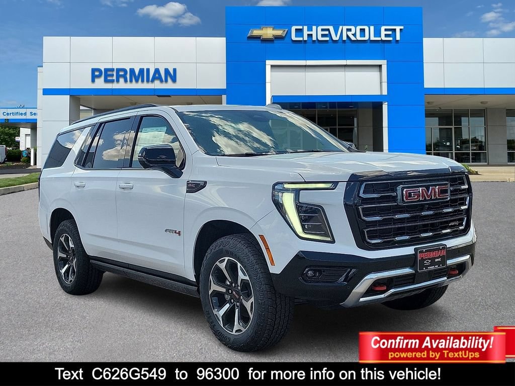 New 2026 GMC Yukon AT4 SUV