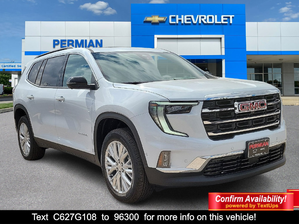 New 2027 GMC Acadia Elevation SUV