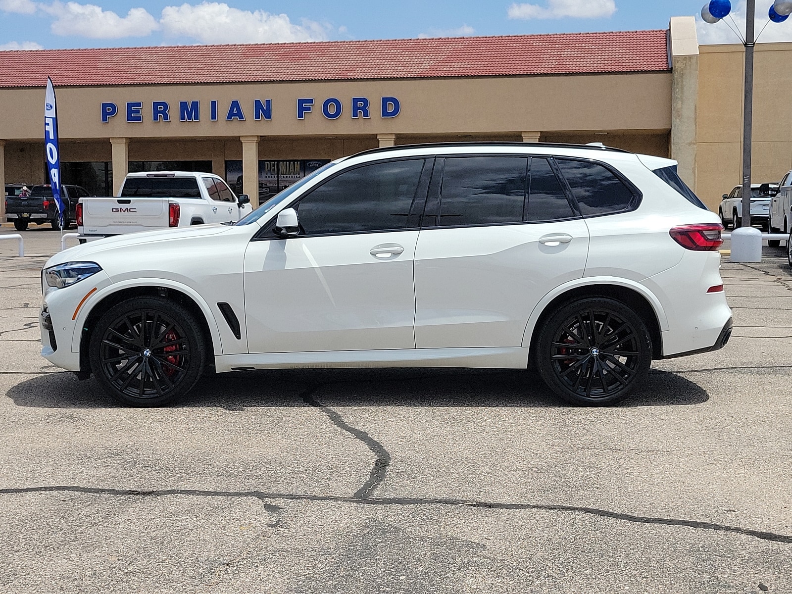 Used 2021 BMW X5 M50i with VIN 5UXJU4C01M9G92557 for sale in Hobbs, NM