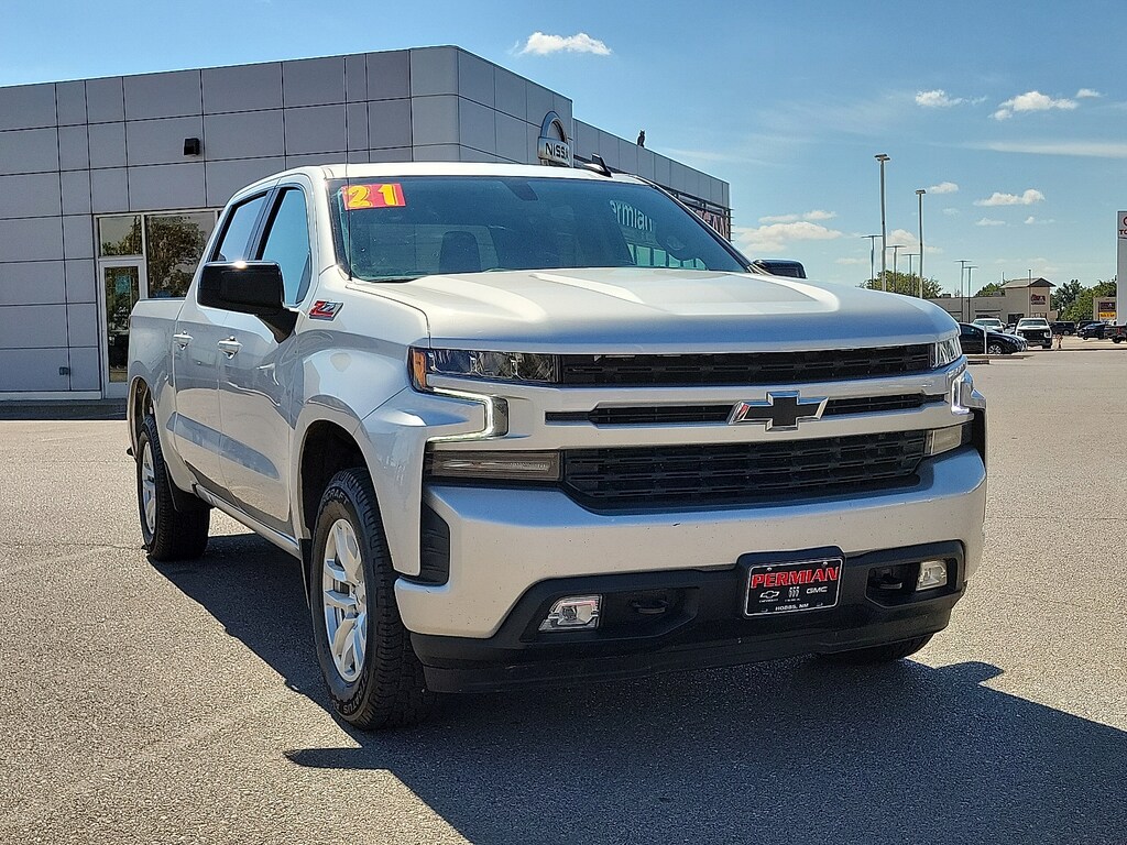 Used 2021 Chevrolet Silverado 1500 4WD Crew Cab Short Bed RST Crew Cab