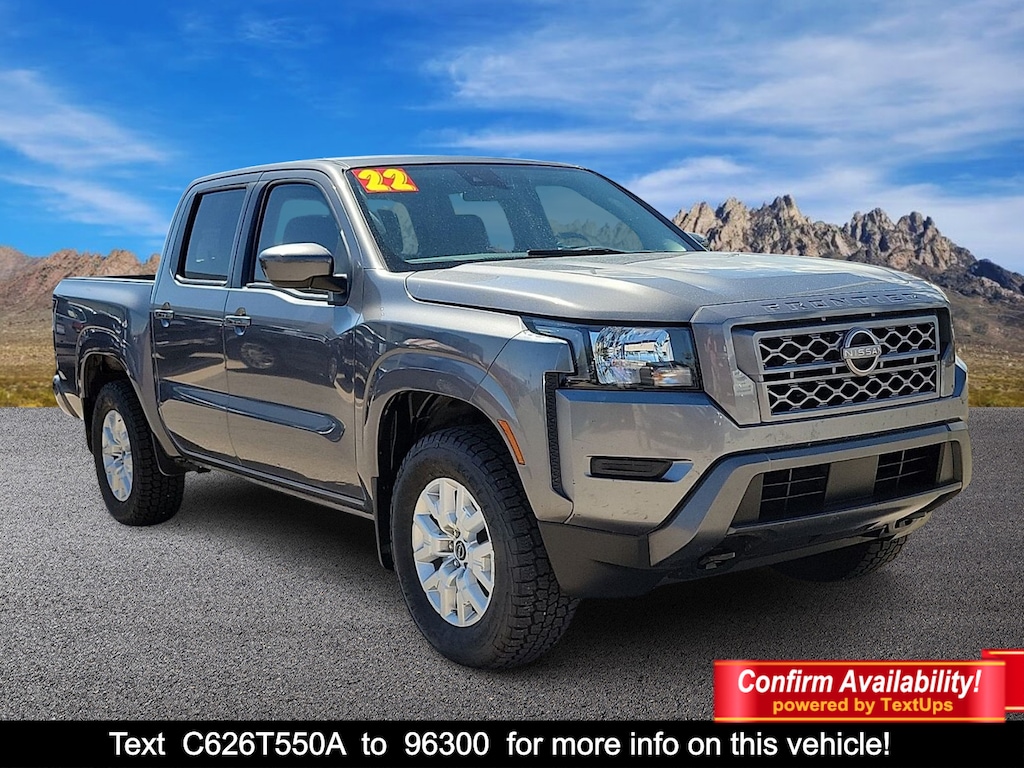 Used 2022 Nissan Frontier Crew Cab SV 4x4 Crew Cab