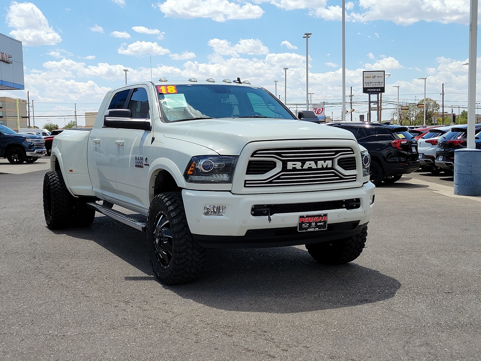 Used 2018 RAM Ram 3500 Pickup Laramie with VIN 3C63RRML6JG324098 for sale in Hobbs, NM