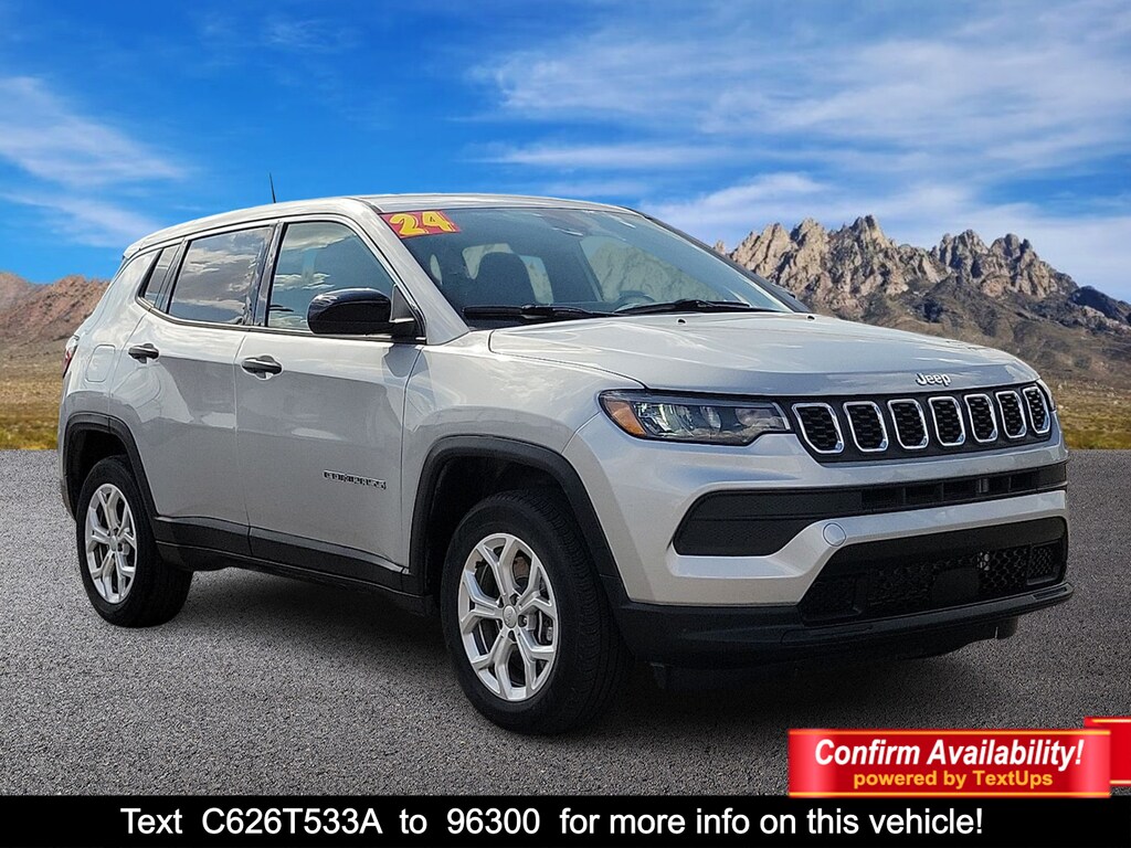 Used 2024 Jeep Compass Sport 4x4 Sport Utility
