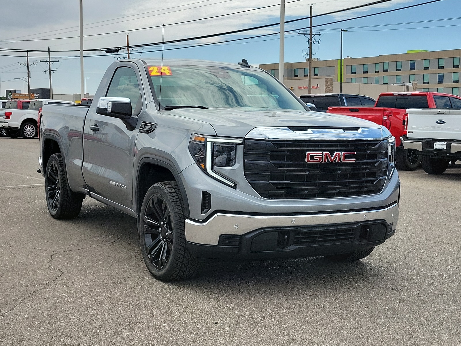 Used 2024 GMC Sierra 1500 Pro with VIN 3GTNHAEK8RG379563 for sale in Hobbs, NM