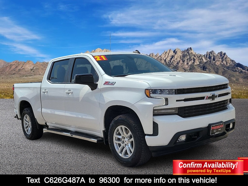 Used 2021 Chevrolet Silverado 1500 4WD Crew Cab Short Bed RST Crew Cab