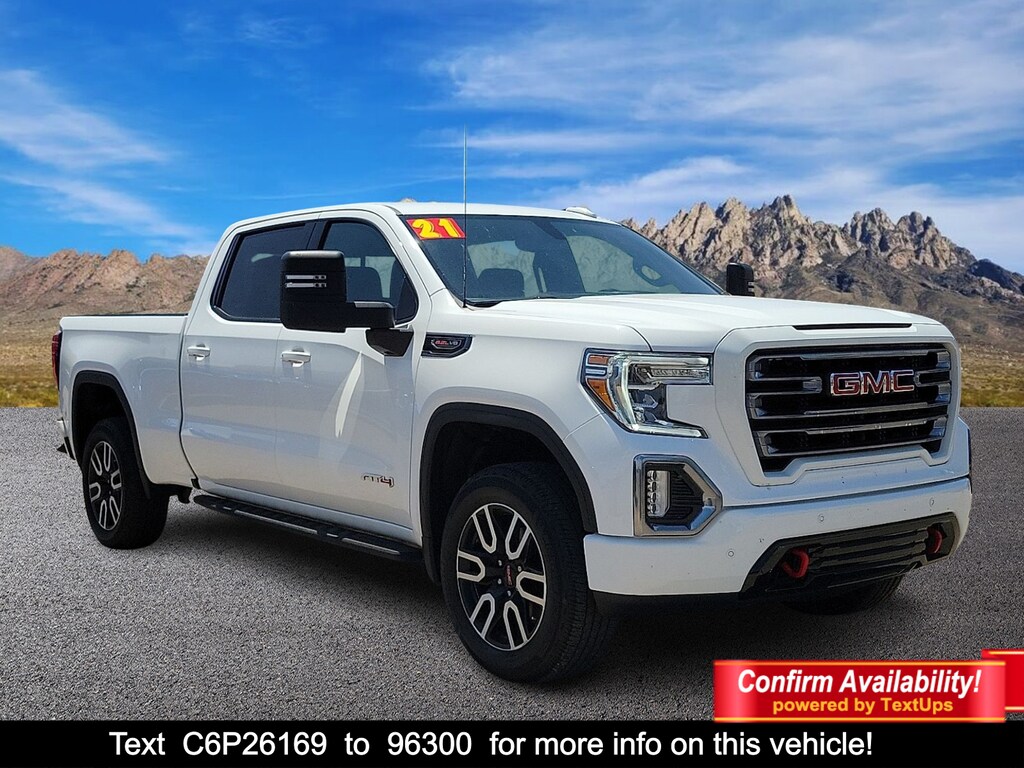 Used 2021 GMC Sierra 1500 4WD Crew Cab Standard Box AT4 Crew Cab