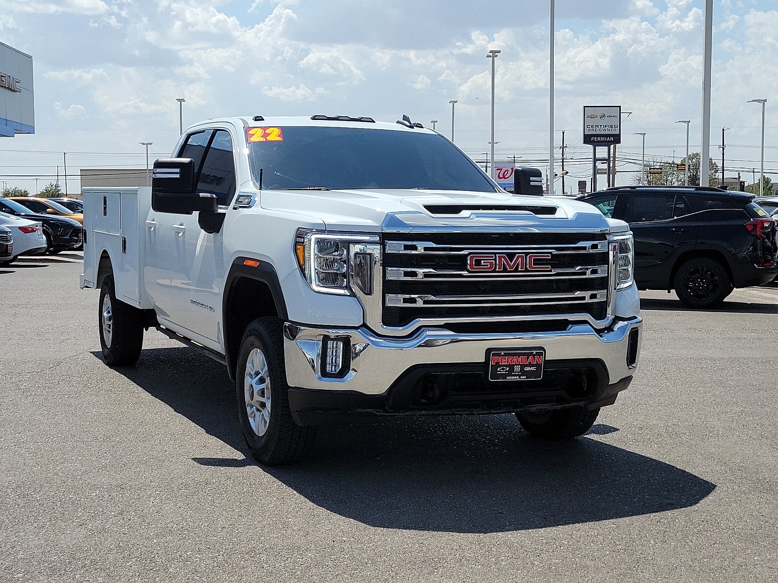 Used 2022 GMC Sierra 2500HD SLE with VIN 1GT58ME70NF164591 for sale in Hobbs, NM