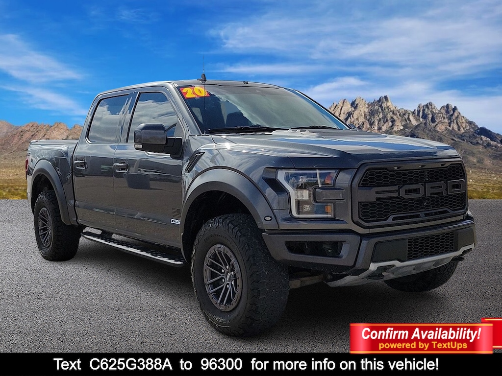 Used 2020 Ford F-150 Raptor SuperCrew