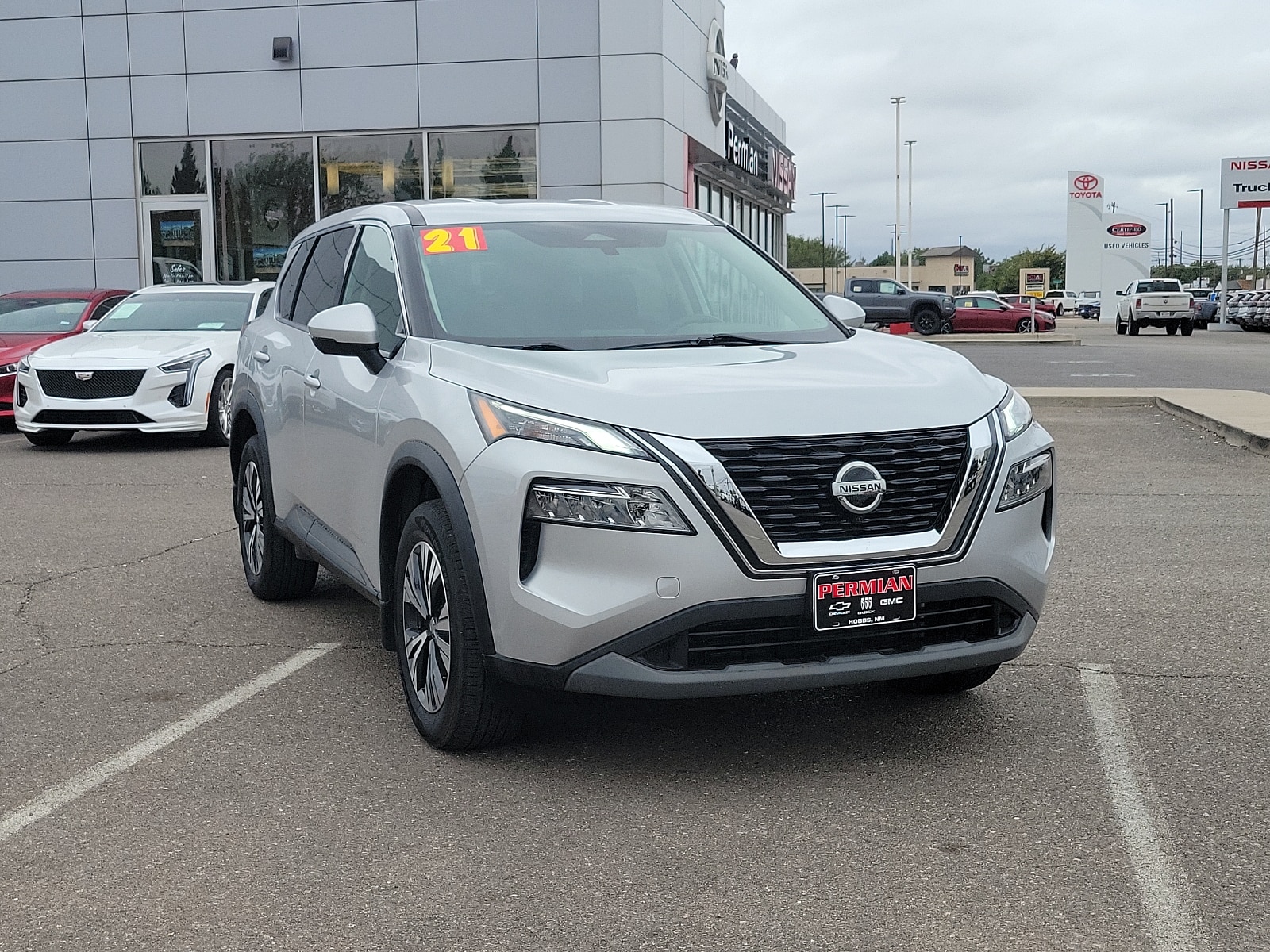 Used 2021 Nissan Rogue SV with VIN 5N1AT3BB2MC682262 for sale in Hobbs, NM