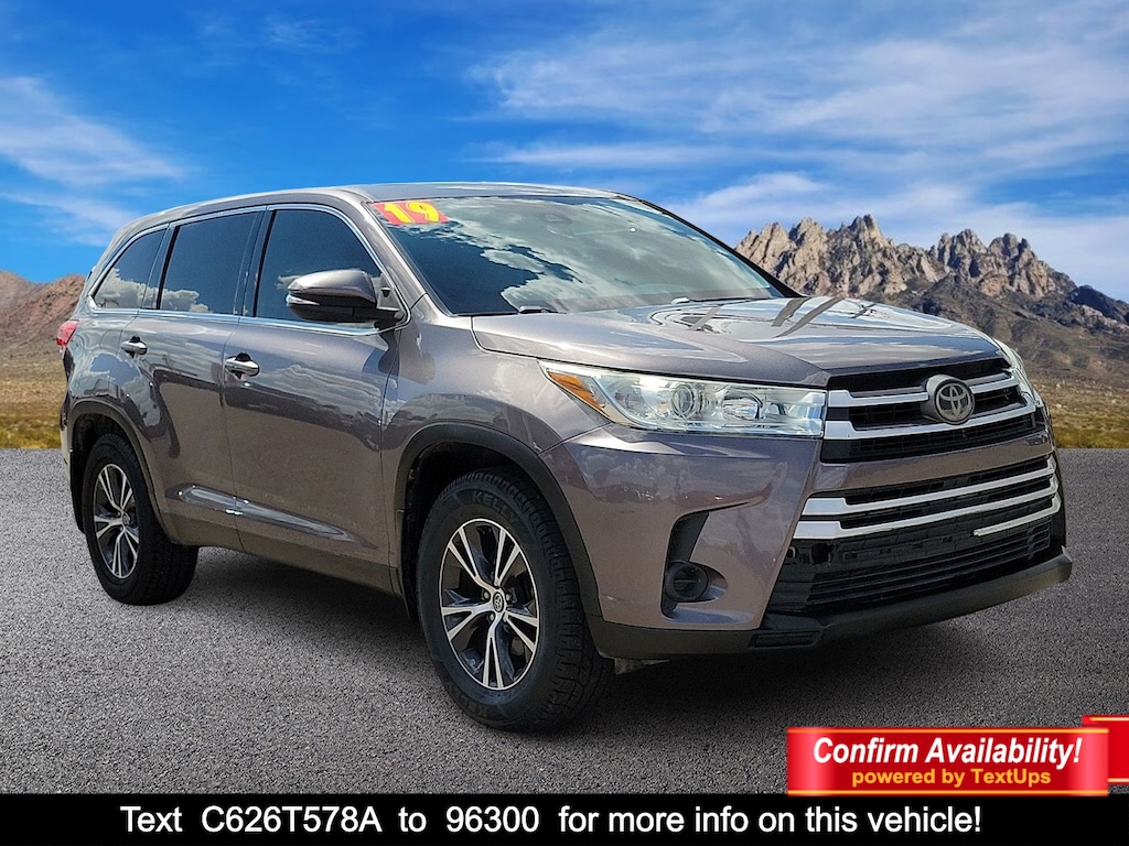 Used 2019 Toyota Highlander LE Plus Sport Utility