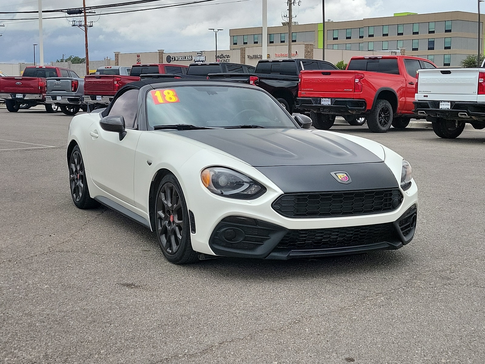 Used 2018 FIAT 124 Spider Abarth with VIN JC1NFAEK3J0136593 for sale in Hobbs, NM