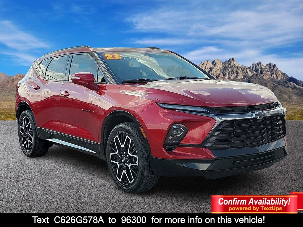Used 2023 Chevrolet Blazer FWD RS Sport Utility