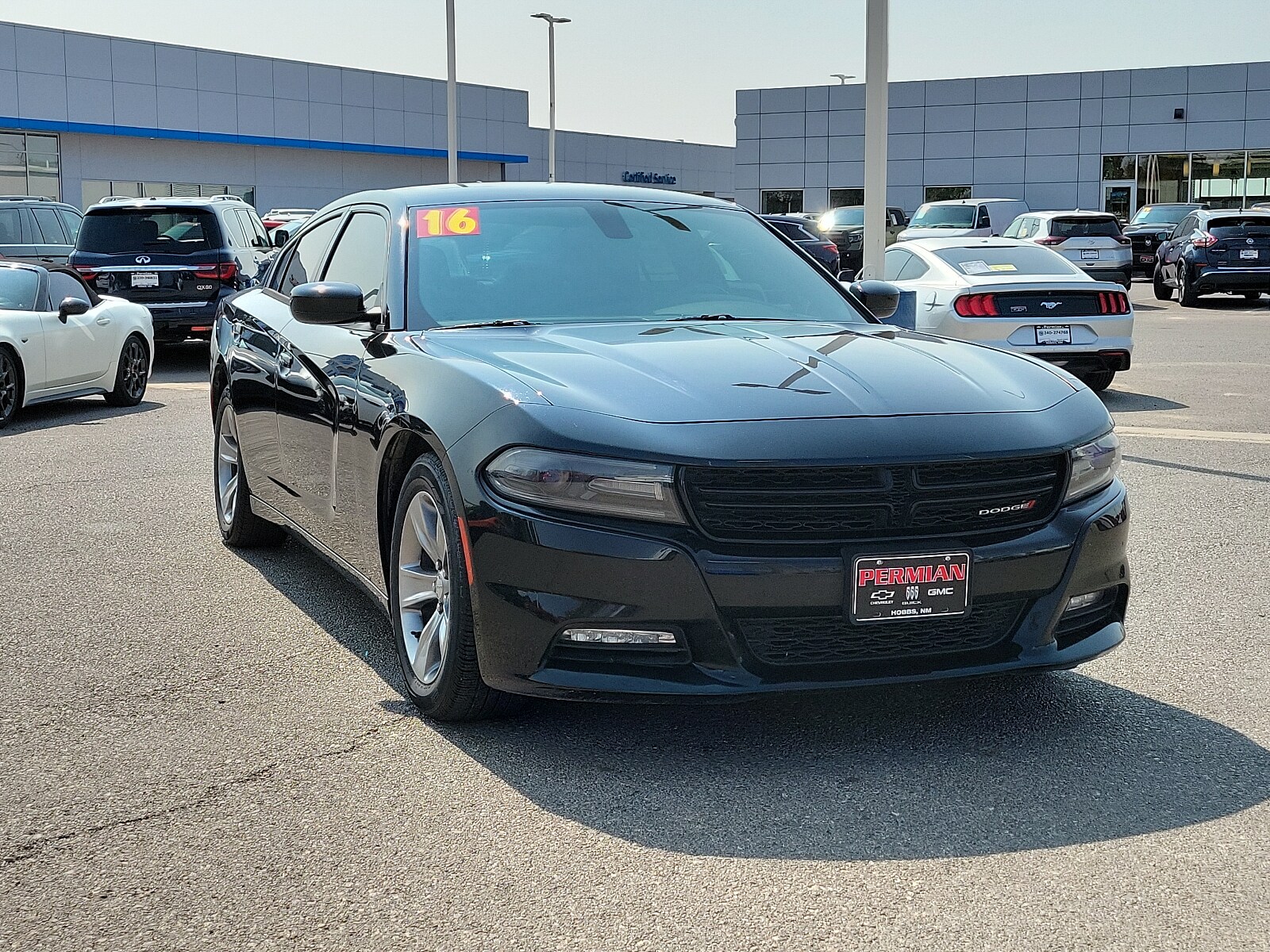 Used 2016 Dodge Charger SXT with VIN 2C3CDXHG6GH227716 for sale in Hobbs, NM