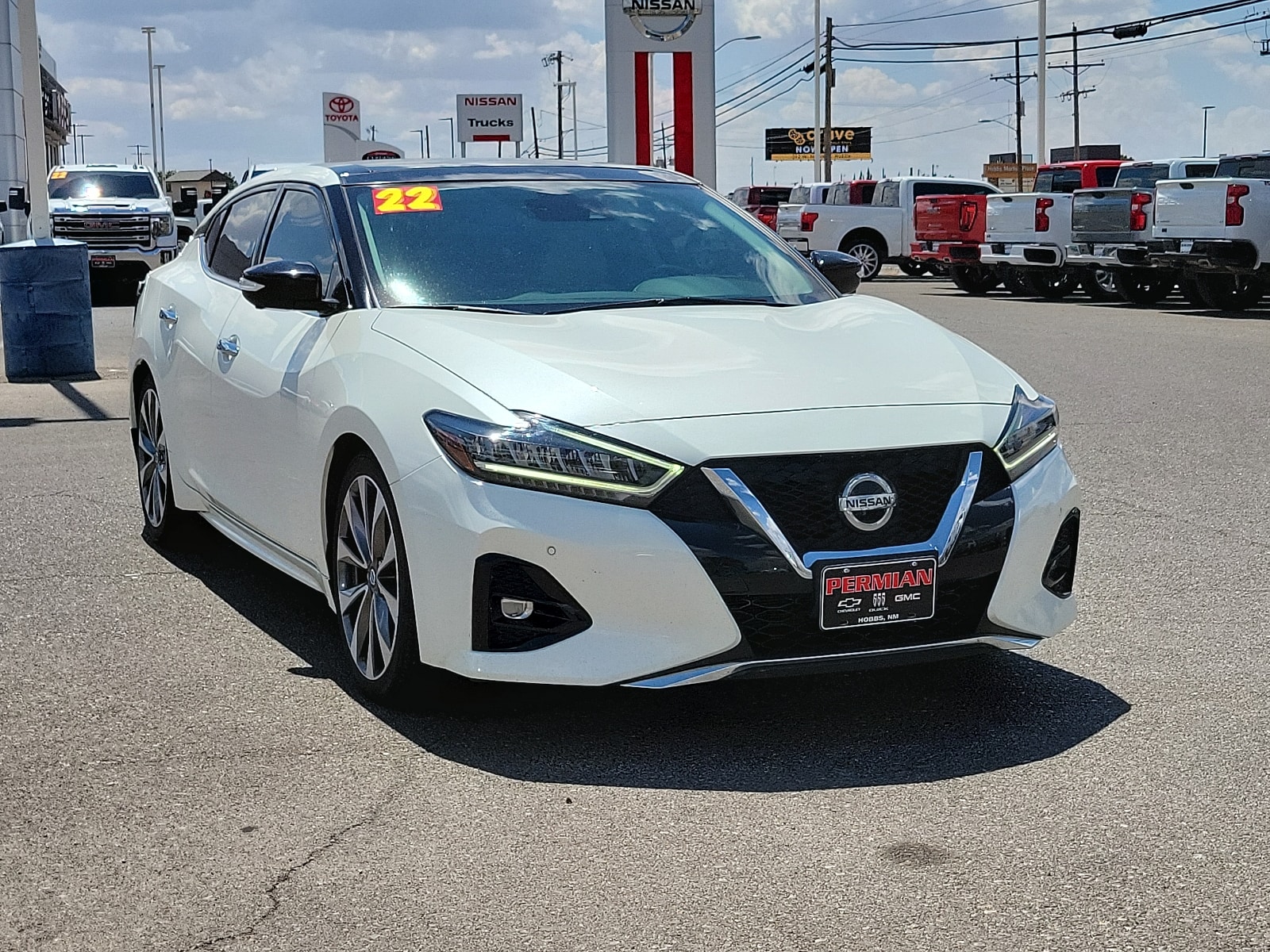 Used 2022 Nissan Maxima Platinum with VIN 1N4AA6FV3NC505579 for sale in Hobbs, NM