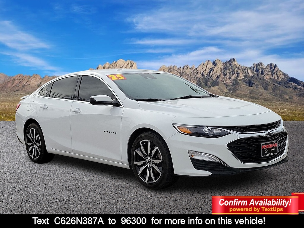 Used 2025 Chevrolet Malibu FWD RS Sedan