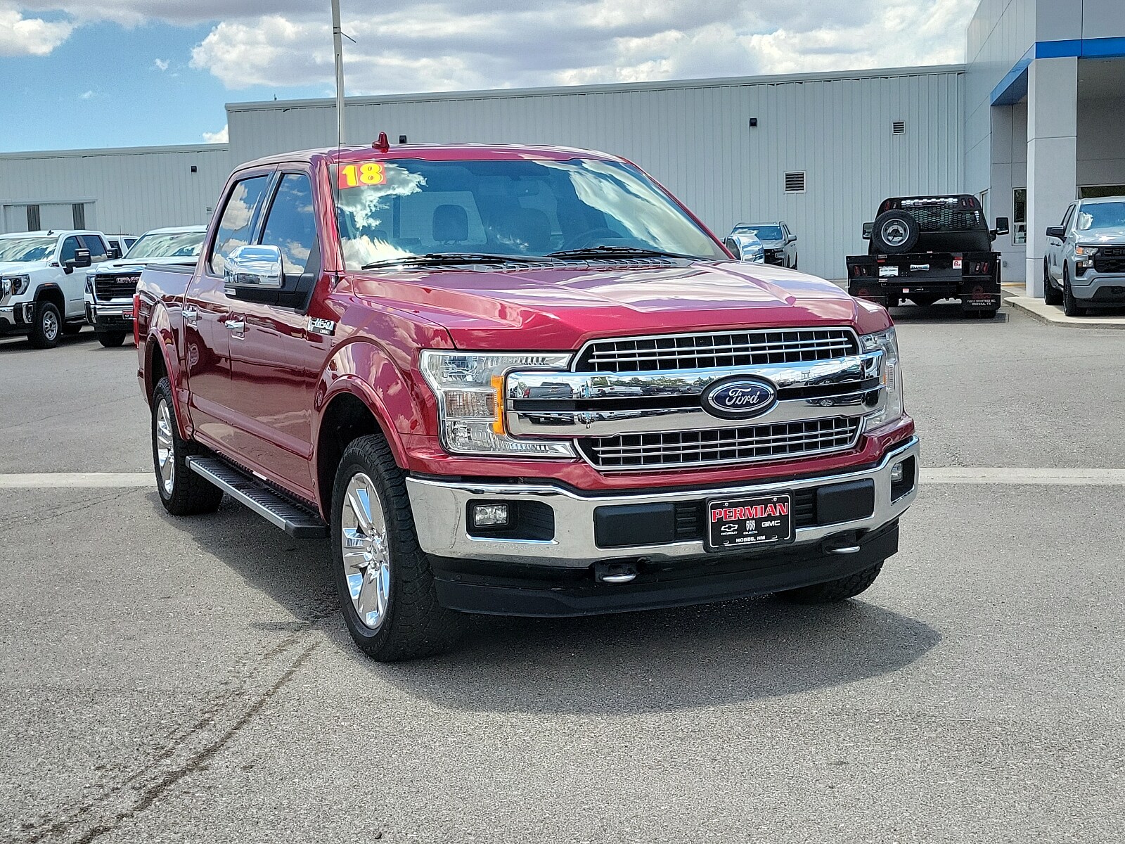 Used 2018 Ford F-150 Lariat with VIN 1FTEW1E53JFE77275 for sale in Hobbs, NM