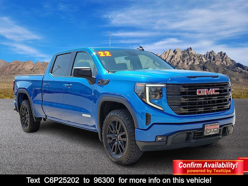 Used 2022 GMC Sierra 1500 4WD Crew Cab Standard Box Elevation Crew Cab