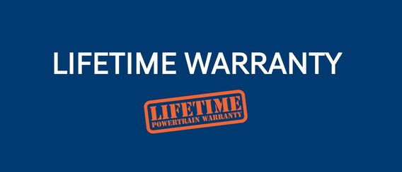 Lifetime Powertrain Warranty