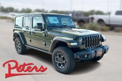 New 2023 Jeep Wrangler 4xe Rubicon Sport Utility 1C4JJXR67PW584583 23D679 in Longview, TX