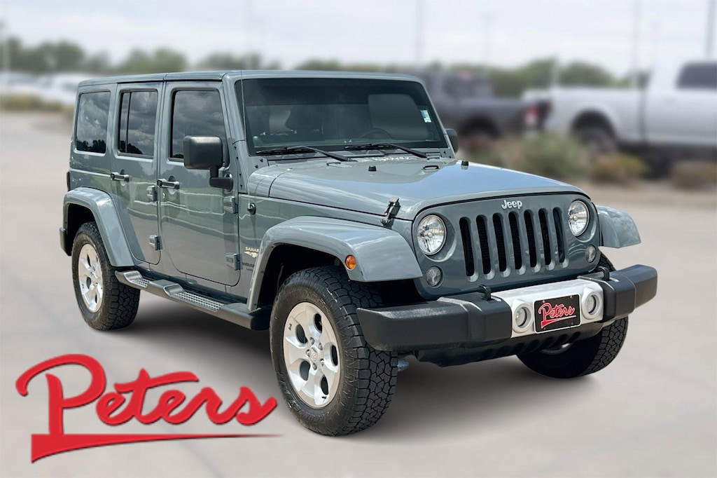 Used 2014 Jeep Wrangler Unlimited Sahara 4WD Sahara