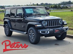 New 2025 Jeep Wrangler Sahara Sport Utility 1C4PJXEG5SW647813 25D745 in Longview, TX