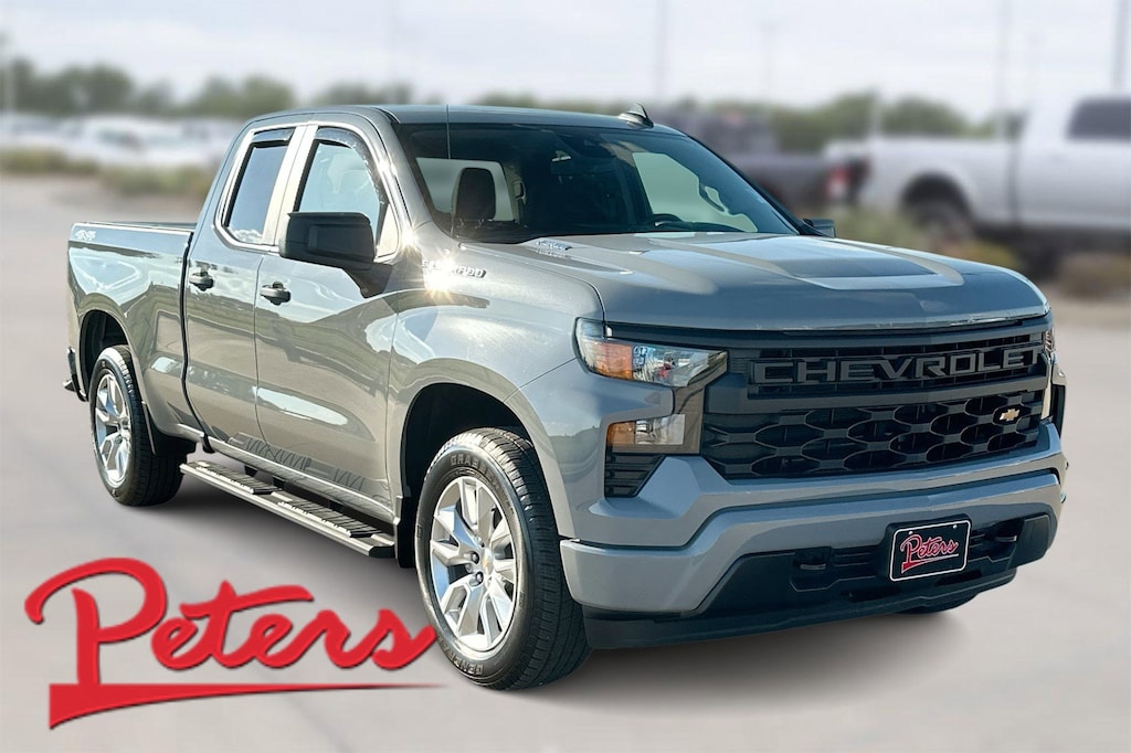 Used 2025 Chevrolet Silverado 1500 Custom 4WD Double Cab 147 Custom