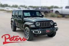 New 2024 Jeep Wrangler Sahara Sport Utility 1C4PJXEG7RW281332 24D814 in Longview, TX