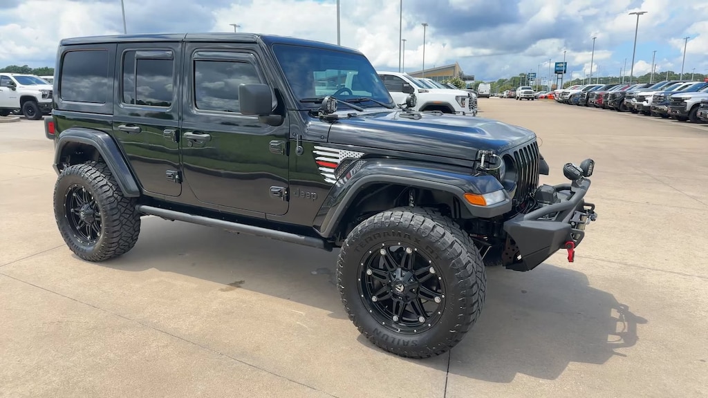 Used 2020 Jeep Wrangler Unlimited Sahara Sahara 4x4