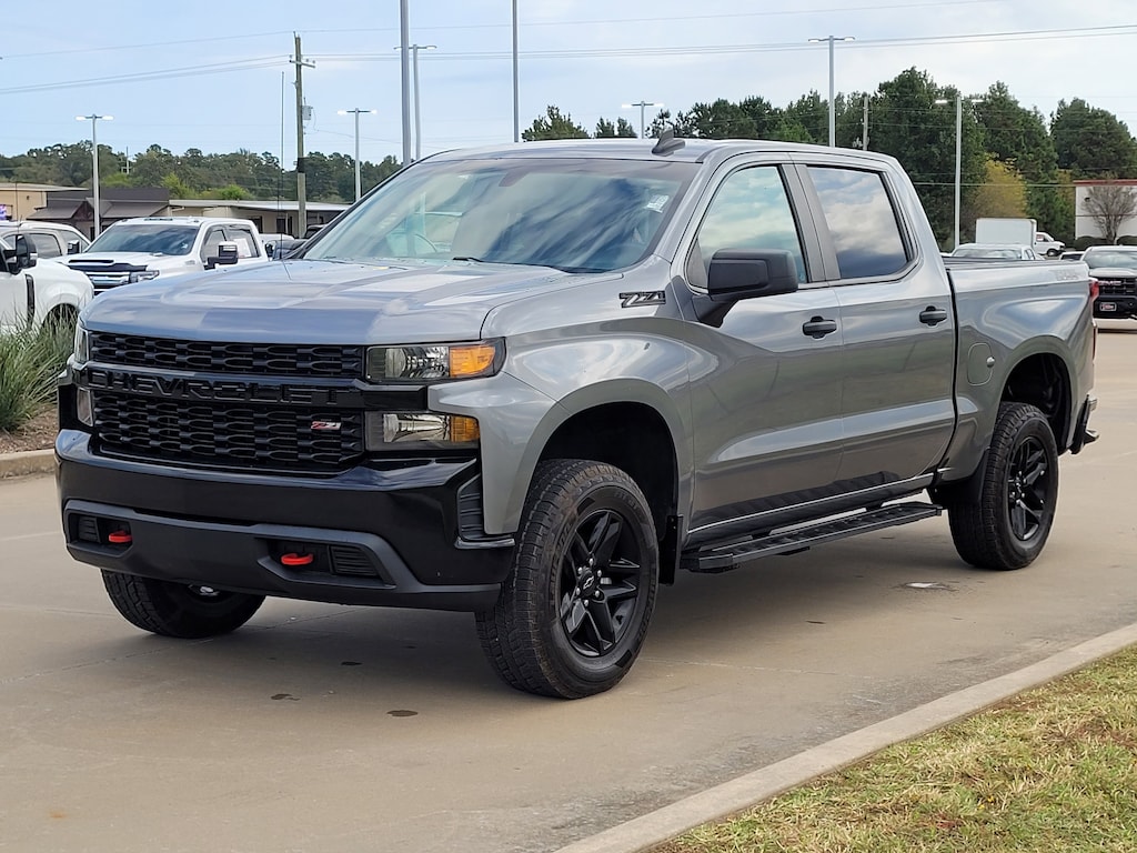 Used 2021 Chevrolet Silverado 1500 Custom Trail Boss 4WD Crew Cab 147 Custom Trail Boss