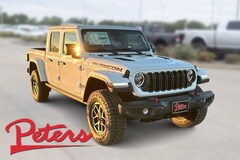 New 2025 Jeep Gladiator Rubicon Pickup 1C6RJTBG1SL544712 25D796 in Longview, TX