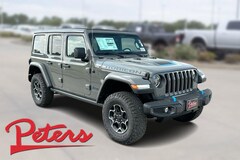 New 2023 Jeep Wrangler 4xe Rubicon Sport Utility 1C4JJXR68PW604730 23D596 in Longview, TX