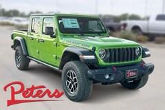New 2025 Jeep Gladiator Rubicon Pickup 1C6RJTBG0SL520062 25D610 in Longview, TX