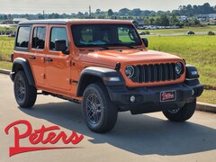 New 2025 Jeep Wrangler Sport Sport Utility 1C4PJXDG0SW634002 25D731 in Longview, TX