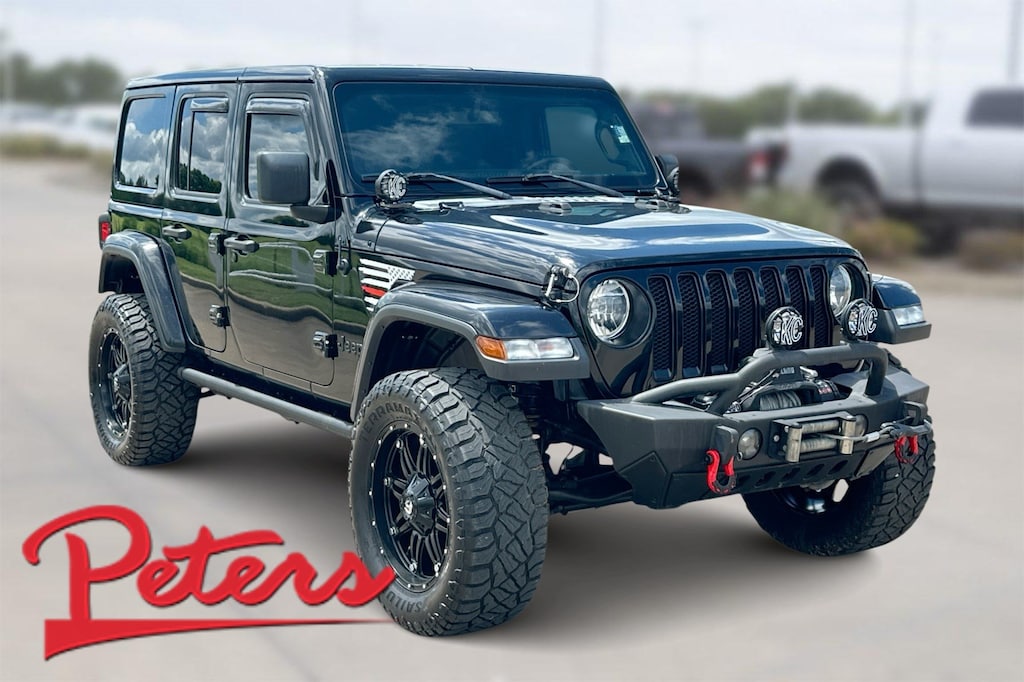 Used 2020 Jeep Wrangler Unlimited Sahara Sahara 4x4