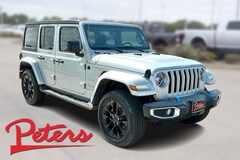 New 2023 Jeep Wrangler 4xe Sahara Sport Utility 1C4JJXP67PW608514 23D283 in Longview, TX
