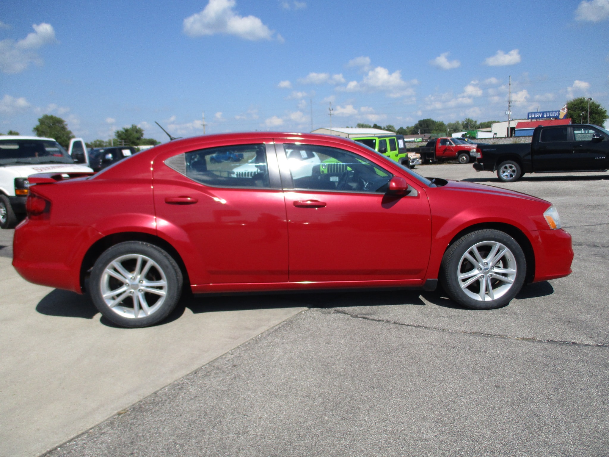 Used 2012 Dodge Avenger SXT Plus with VIN 1C3CDZEG3CN112573 for sale in Gibson City, IL