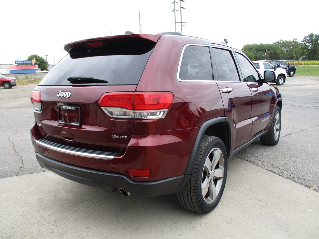Used 2016 Jeep Grand Cherokee Limited For Sale Gibson City IL