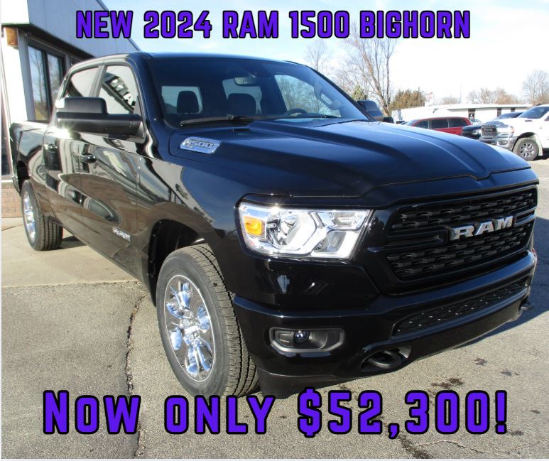 2024 RAM 1500 Big Horn/Lone Star 4x4 Crew Cab 6'4's photo