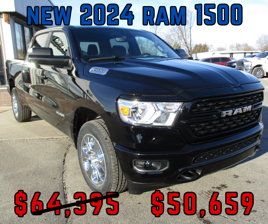 2024 Ram 1500 BIGHORN/LONESTAR CREW 4X4 Pickup