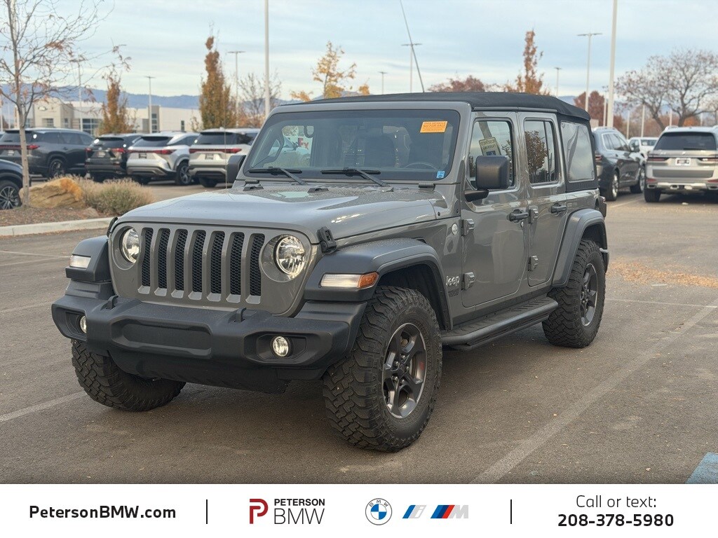 Used 2019 Jeep Wrangler Unlimited Sport S SUV