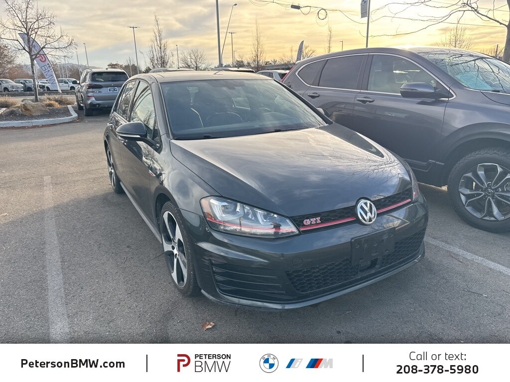 Used 2017 Volkswagen Golf GTI Autobahn Hatchback