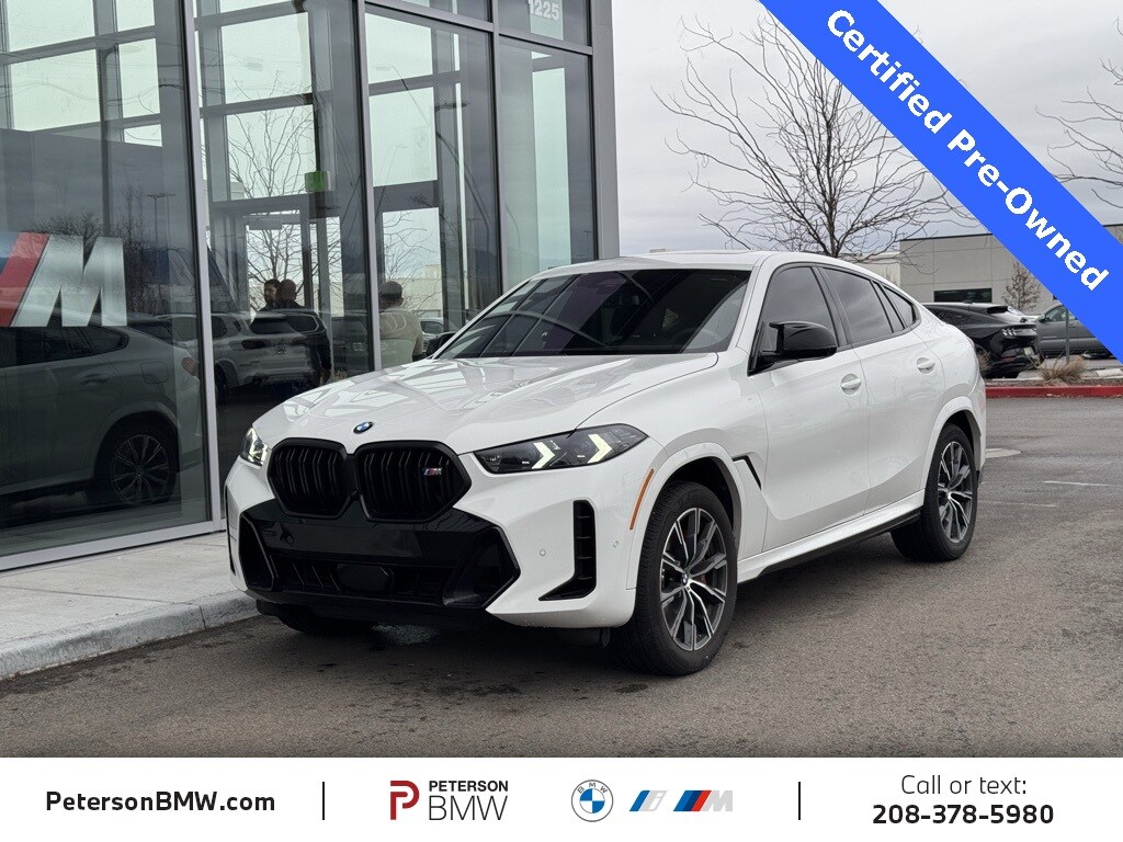 Certified 2025 BMW X6 M60i SUV