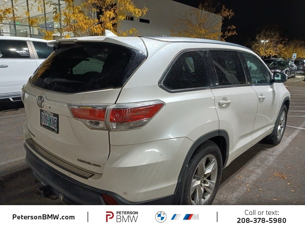 Used 2016 Toyota Highlander Limited SUV