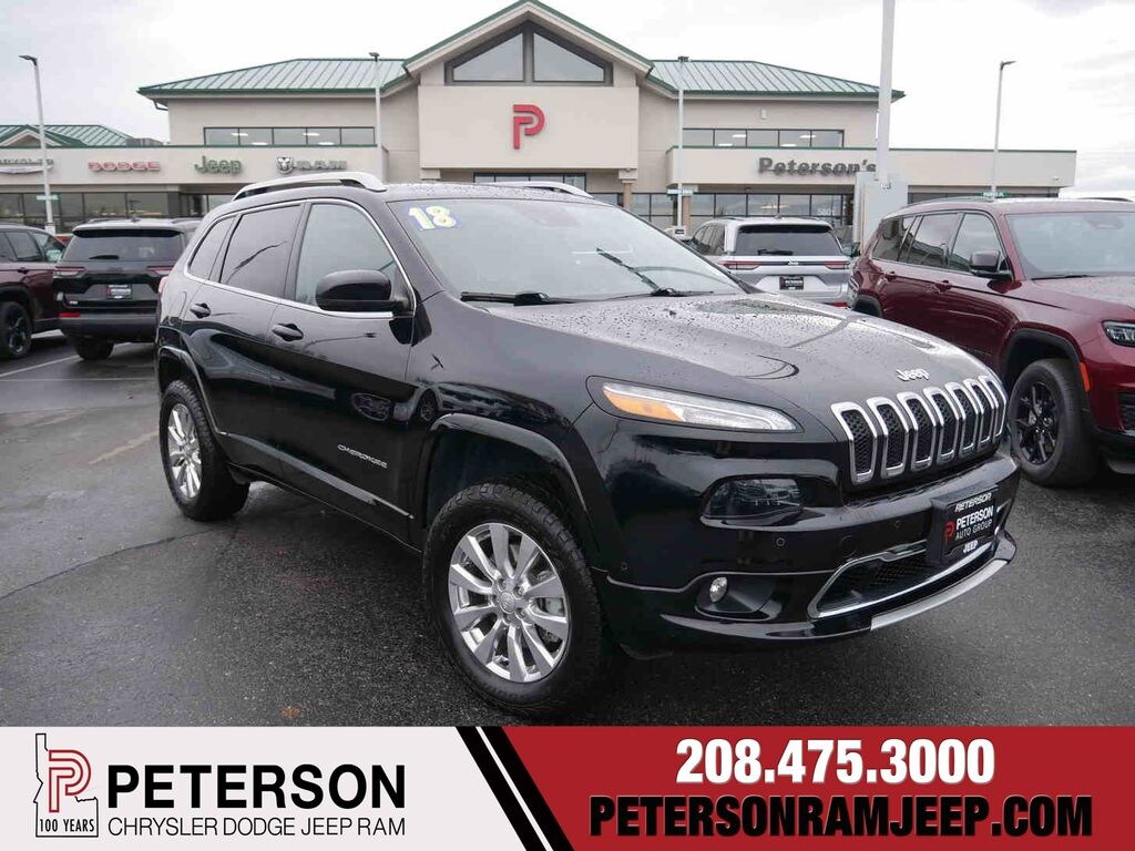Used 2018 Jeep Cherokee Overland SUV