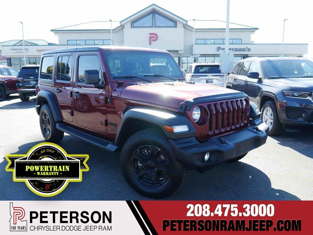 Used 2021 Jeep Wrangler Unlimited Sport S SUV