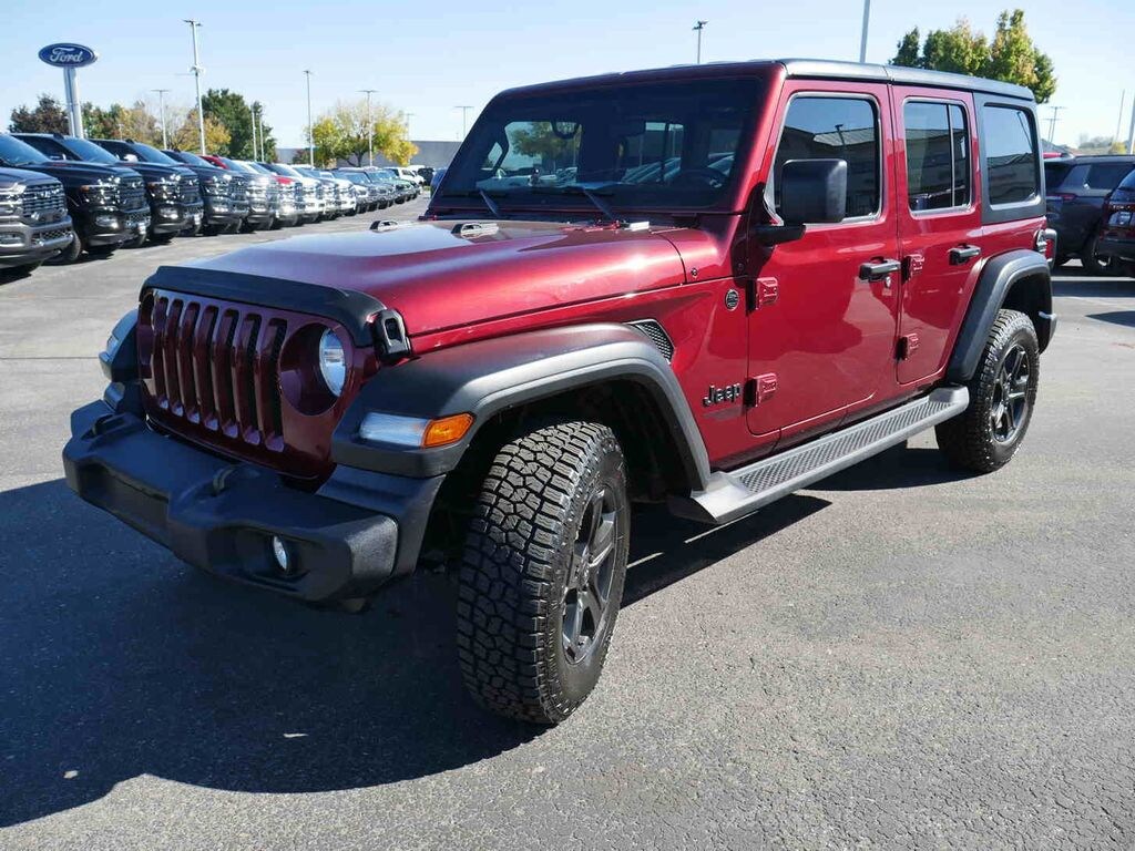 Used 2021 Jeep Wrangler Unlimited Sport S SUV