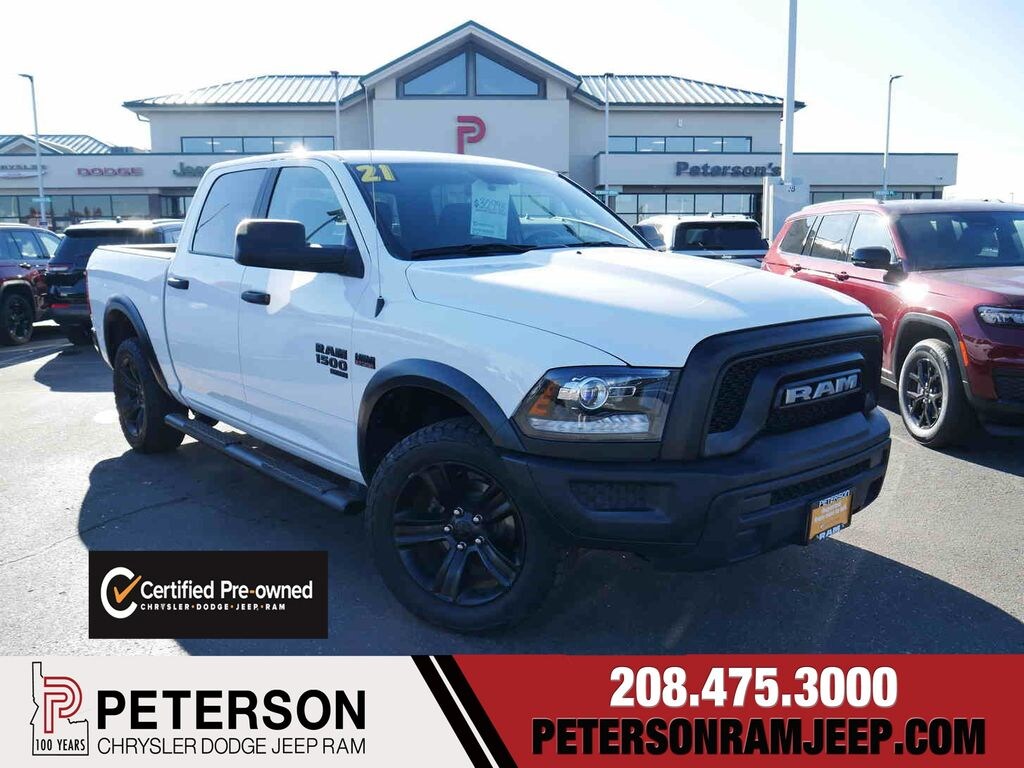 Certified 2021 Ram 1500 Classic Warlock Truck